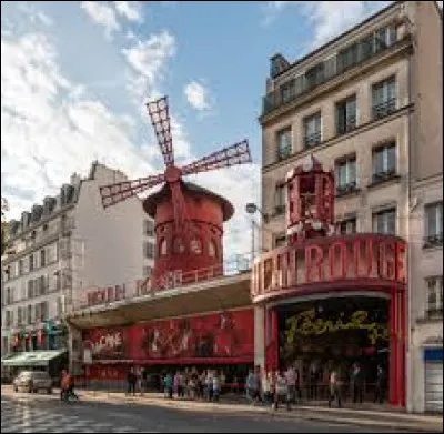 Dans quel arrondissement du nord de Paris se situe le célèbre cabaret "le Moulin-Rouge" ?