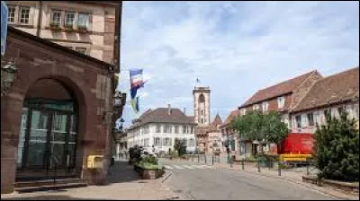 Quelle est cette ville de 5 700 habitants, située dans le piémont vosgien au coeur de la vallée de la Mossig ?