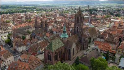 Quelle est cette ville de 19 000 habitants, située dans le sud du département, au centre de la plaine d'Alsace, connue pour sa bibliothèque humaniste ?