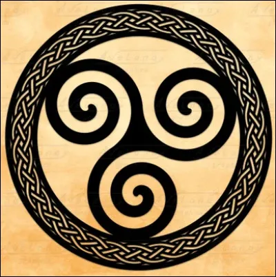 Quelle civilisation représentait le triskel ?