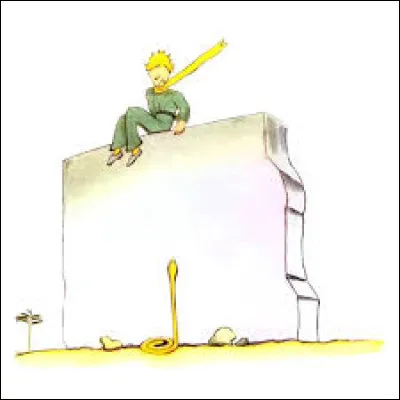 Dans le roman "Le Petit Prince", où le serpent donne-t-il rendez-vous au Petit Prince ?