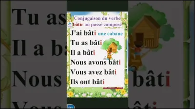 Français : Quel verbe n'est pas au passé composé ?