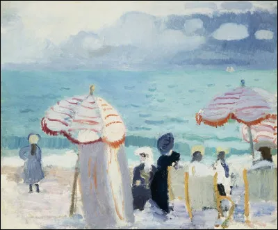 Qui a représenté ces parasols ?