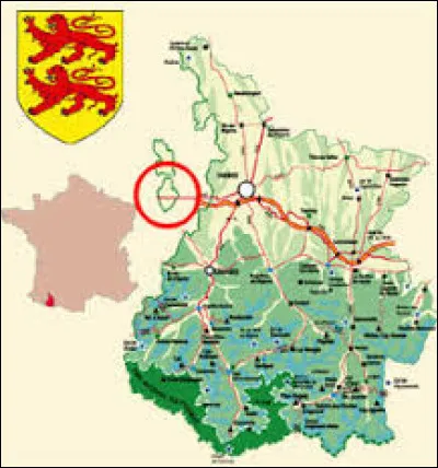 Km 74,1 : Ger. La cité est cernée par des communes de Hautes-Pyrénées. Pourquoi ?