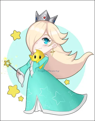 Quels sont les 2 noms de la princesse de l'espace, avec ses Luma ?