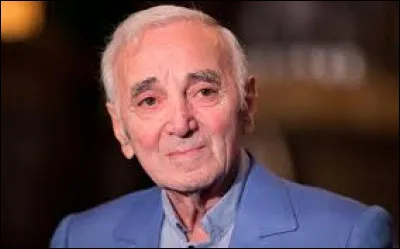 Aznavour (Charles) : Quelle chanson ne lui appartient pas ?