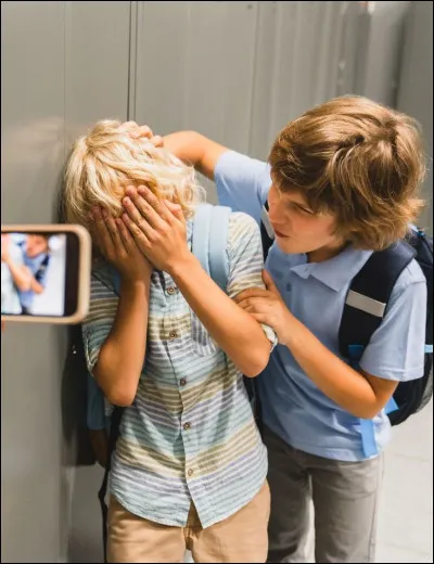 Situation : tu vois un élève de ton lycée, collège ou école se faire embêter, que fais-tu ?