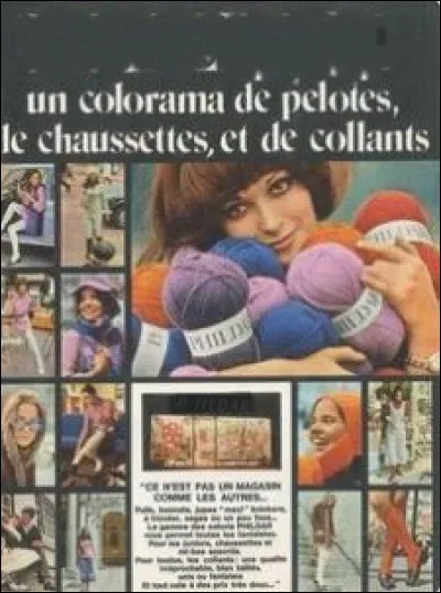 Quelle était cette marque emblématique de laine et de fil à tricoter ?