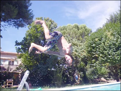 Quelle est cette figure acrobatique pour entrer dans l'eau ?
