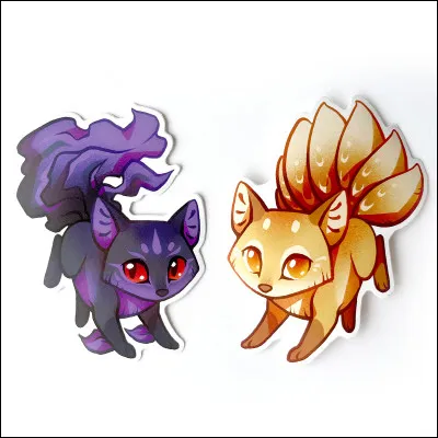 Combien y a-t-il de types de kitsune différents ?