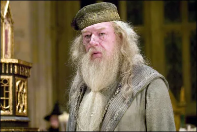 Que portait Dumbledore au festin de début d'année du tome 5 ?