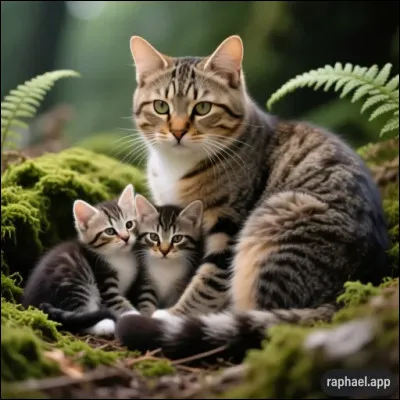 Tu apprends que tu es pleine et ton compagnon n'est pas un chat de clan.
Que fais-tu ?