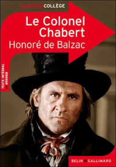 Dans le roman d'Honoré de Balzac, ''Le Colonel Chabert'', paru d'abord en 1832, puis sous sa forme définitive en 1844, quel est le prénom du colonel Chabert ?