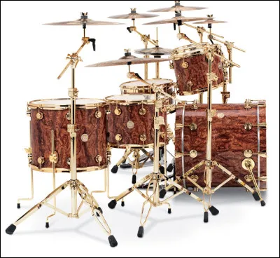 Dans une batterie, quel est le nom de la paire de cymbales actionnée par une pédale ?