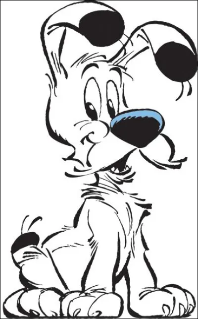 Quel est le nom de ce chien, animal de compagnie d'Obélix ?
