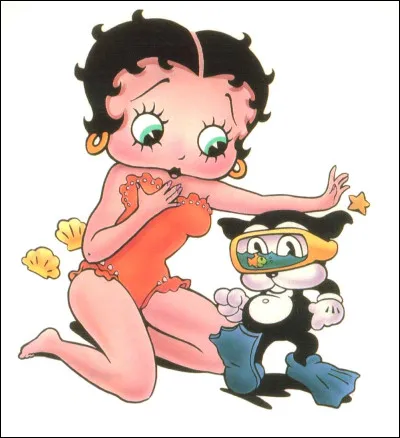 Quel est le nom du chien de Betty Boop ?