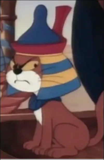 Quel est le nom improbable d'un chien inexistant que donne Gargamel le sorcier des Schtroumpfs à son chat ?