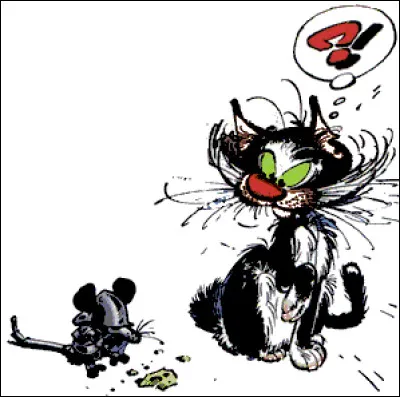 Quel est le nom du chat de Gaston Lagaffe ?