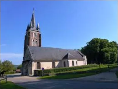 Voici l'église Saint-Jean-Baptiste, à Fontaine-l'Abbé. Village normand, dans l'aire d'attraction Bernayenne, il se situe dans le département ...