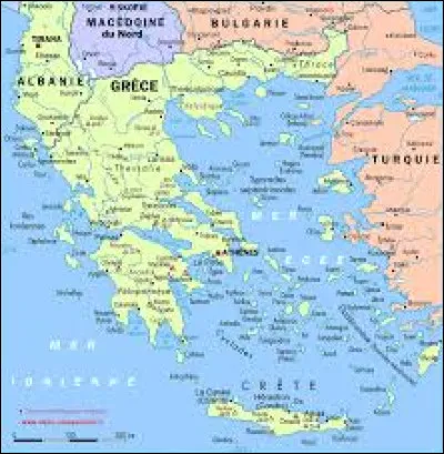 Combien de couleurs composent le drapeau de la Grèce ?