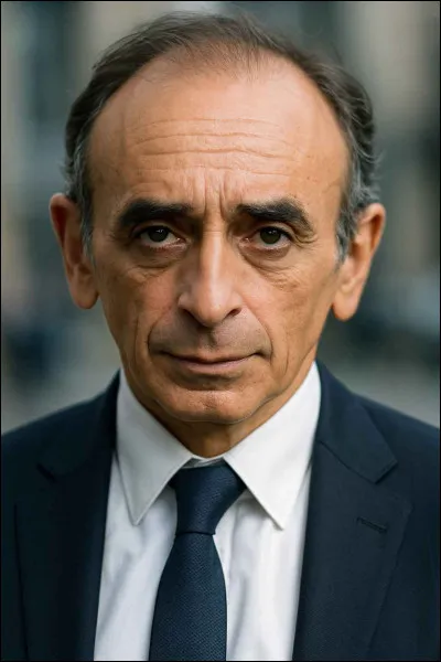 Le fondateur du parti d'extrême-droite ''Reconquête !'' et ancien candidat à lélection présidentielle française de 2022, Éric Zemmour. Cette image le représentant est-elle vraie ou fausse ?