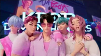 Dans le long-métrage "Kpop Demon Hunter", quel est le nom de ce boys band ?