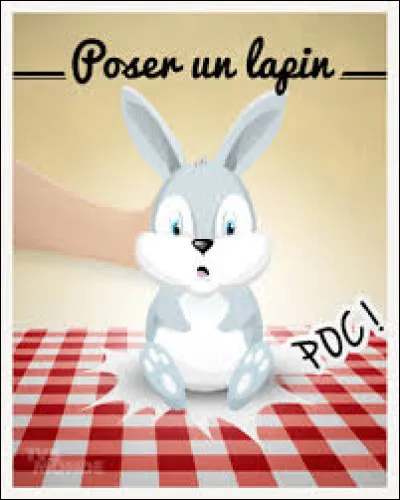 Si je poireaute en vous attendant :