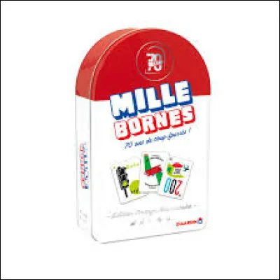 Dans le jeu du "1000 Bornes", quel animal se trouve sur la carte "100 km" ?