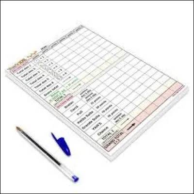 Combien de dés faut-il pour jouer au "Yam's" ?