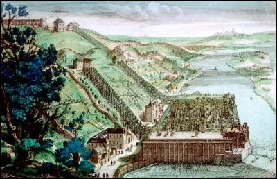 Quel est le nom de cette machine destinée à conduire l'eau de la Seine jusque dans les jardins de Versailles ?