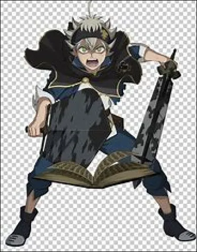 Combien de feuilles le trèfle du grimoire d'Asta a-t-il ?