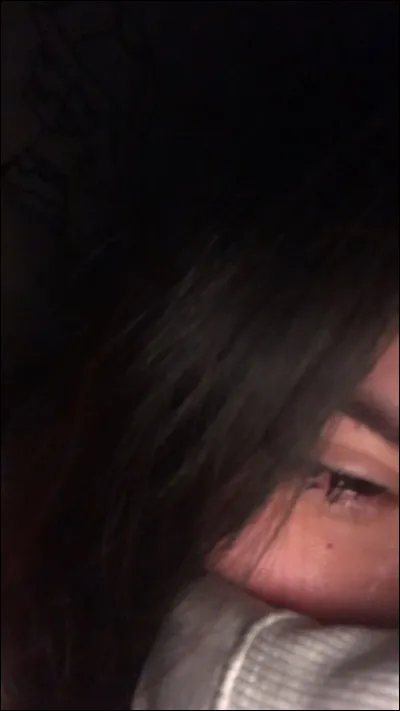 Quand tu es triste, tu...