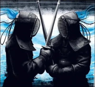 Quel est cet art martial japonais, pratiqué à l'aide de sabres en bambou ?