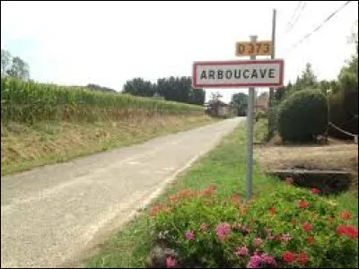 Nous sommes maintenant en Nouvelle-Aquitaine, &agrave; l'entr&eacute;e d'Arboucave. Village de l'arrondissement de Mont-de-Marsan, il se situe dans le d&eacute;partement ...