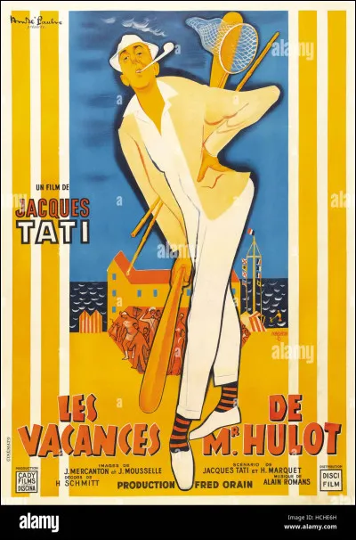 "Les Vacances de Monsieur Hulot" est un film français réalisé par Jacques Tati en 1957.