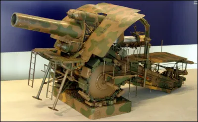 Quel est le nom de ce très gros canon allemand ?
