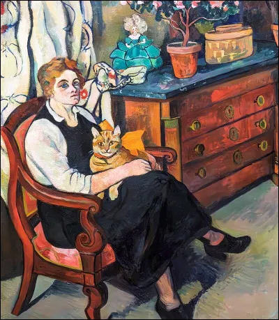 Quelle peintre est l'auteur du "Portrait de Madame Lily Walton" en 1922 ?