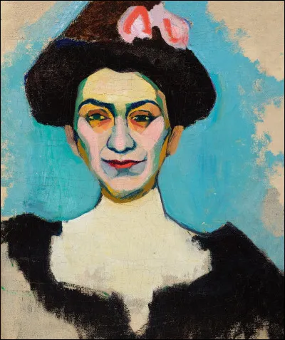 Quelle peintre est l'auteur du "Portrait de Madame Minsky" en 1907 ?