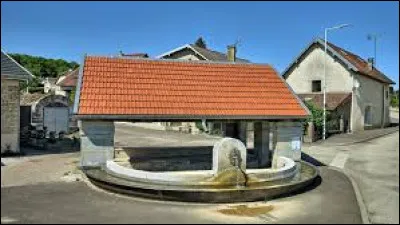 Ici vous avez le lavoir-abreuvoir de Perrouse. Village Haut-Sa&ocirc;nois, il se situe en r&eacute;gion ...