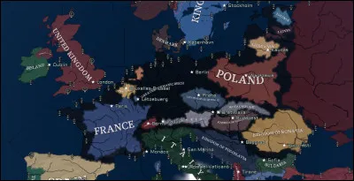 Quels sont les pays présents dans l'axe