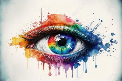 De quelle couleur sont tes yeux ?