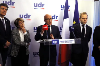 Quel est le positionnement du parti ''Union des droites pour la République'', sur léchiquier politique ?