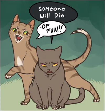 Parmi ces personnages, lequel a été entraîné par notre Poil de Souris ?