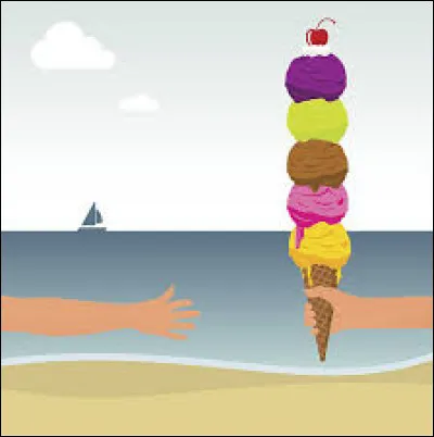 Sur les plages, on voit souvent des marchands ambulants qui vendent des glaces, des chichis ou d'autres gourmandises. Selon un sondage, quel parfum de crème glacée est le plus consommé en France ?