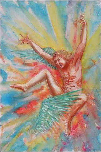 Ce personnage de la mythologie est certainement la premire victime dclare d'accident arien. En effet, ses ailes fabriques fondirent en plein vol car il s'approcha trop prs du Soleil :