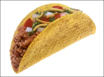 Le TAco est un plat léger de la cuisine mexicaine.