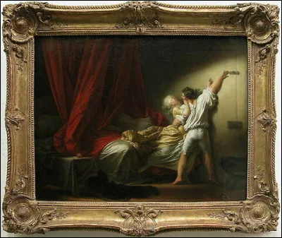 Quel rococo a peint "Le Verrou" ?