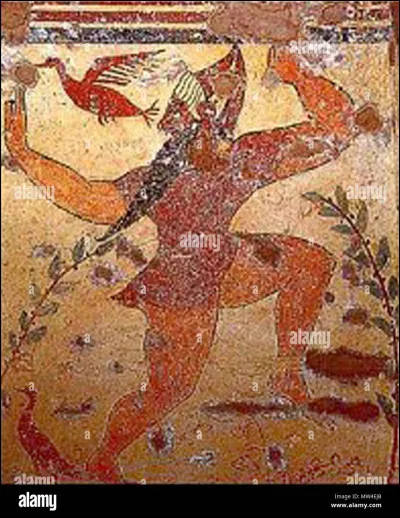 Dans "L'Étrusque", de quoi souffre Turms le personnage principal du roman ?