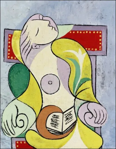 Quel peintre cubiste réalise cette femme à la lecture ?