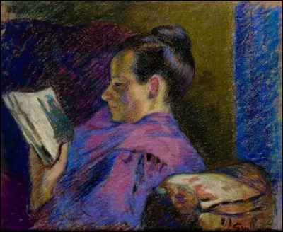Quel peintre impressionniste représente sa mère à la lecture ?